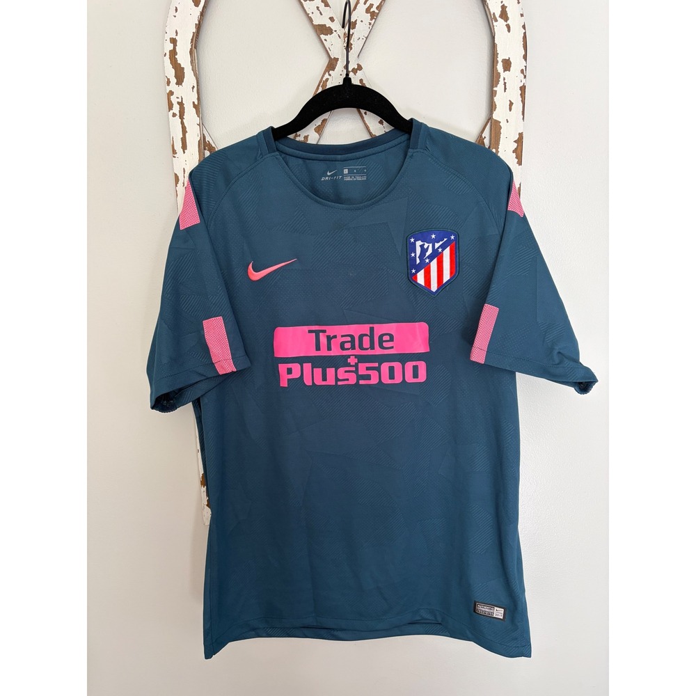 2017/18 Nike Atletico Madrid Third Kit Soccer Jersey Size Large